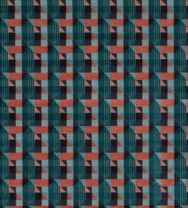 Piccadilly Fabric by Kirkby Design Teal Piccadilly Fabric by Kirkby Design Teal