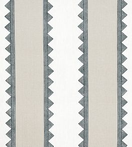 Kismet Stripe Fabric by Thibaut Black Kismet Stripe Fabric by Thibaut Black