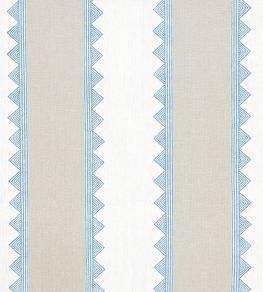 Kismet Stripe Fabric by Thibaut French Blue Kismet Stripe Fabric by Thibaut French Blue