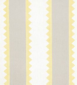 Kismet Stripe Fabric by Thibaut Yellow Kismet Stripe Fabric by Thibaut Yellow