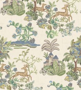 Knight's Tale Wallpaper by GP & J Baker Sage/Blue Knight's Tale Wallpaper by GP & J Baker Sage/Blue