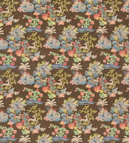 Knights Tale Fabric by GP & J Baker Cocoa Knights Tale Fabric by GP & J Baker Cocoa