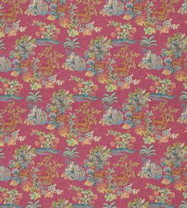 Knights Tale Fabric by GP & J Baker Fuchsia Knights Tale Fabric by GP & J Baker Fuchsia