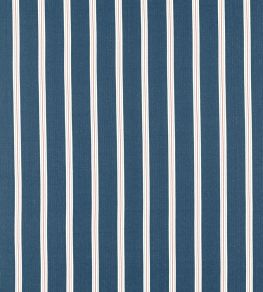 Knightsbridge Fabric by Clarke & Clarke Navy/Rouge