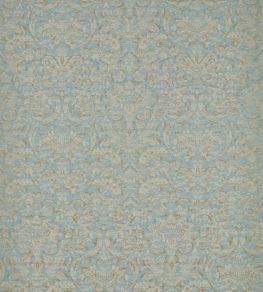 Knole Damask Fabric by Zoffany Stockholm Blue Knole Damask Fabric by Zoffany Stockholm Blue