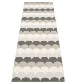 Koi Runner Rug by Pappelina Stone Metallic Koi Runner Rug by Pappelina Stone Metallic