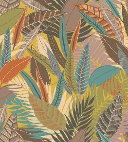 Kongo Wallpaper by Jannelli&Volpi Green Kongo Wallpaper by Jannelli&Volpi Green