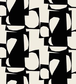 Konkelo Wallpaper by Marimekko Black/White Konkelo Wallpaper by Marimekko Black/White