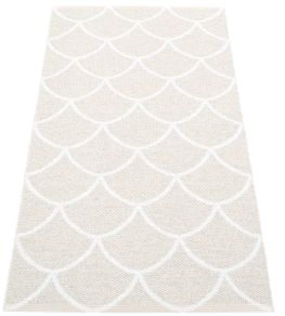 Kotte Rug by Pappelina Fossil Grey/White Kotte Rug by Pappelina Fossil Grey/White