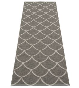 Kotte Runner Rug by Pappelina Charcoal/Warm Grey Kotte Runner Rug by Pappelina Charcoal/Warm Grey