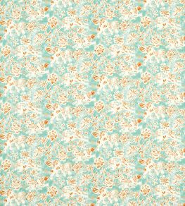 Koya Fabric by Harlequin Azul/Paprika Koya Fabric by Harlequin Azul/Paprika
