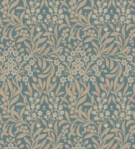 Kryddhyllan Wallpaper by Borastapeter Blue