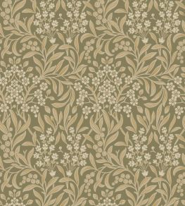 Kryddhyllan Wallpaper by Borastapeter Green Kryddhyllan Wallpaper by Borastapeter Green