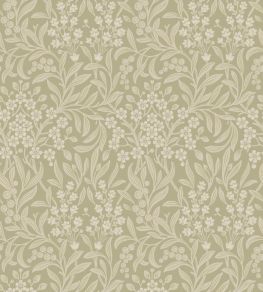 Kryddhyllan Wallpaper by Borastapeter Light Green Kryddhyllan Wallpaper by Borastapeter Light Green