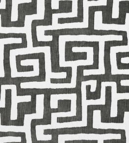 Kuba Cay Fabric by Zinc Dalmatian Kuba Cay Fabric by Zinc Dalmatian