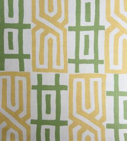 Kuba Fabric by Titley and Marr Linden & Amber Kuba Fabric by Titley and Marr Linden & Amber