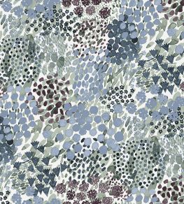 Kukkameri Wallpaper by Marimekko Blue Kukkameri Wallpaper by Marimekko Blue