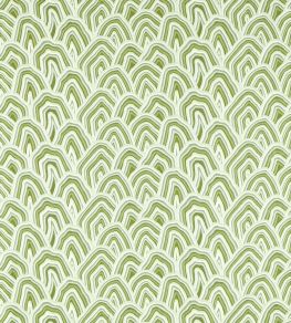 Kumo Fabric by Harlequin Seaglass / Forest / Silver Willow