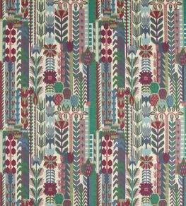 Kuparr Fabric by Harlequin Indigo/Maroon