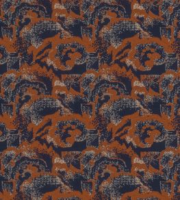 Kupka Fabric by Nobilis Inidigo