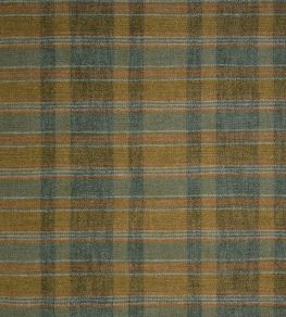 Kyle Fabric by Osborne & Little Aqua/Ochre Kyle Fabric by Osborne & Little Aqua/Ochre