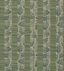 Kyoto Stripe Fabric by Zoffany Jade