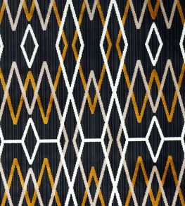 Kyoto Trellis Fabric by Schumacher Soot Kyoto Trellis Fabric by Schumacher Soot