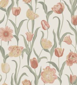 La Belle Epoque Wallpaper by Borastapeter Red La Belle Epoque Wallpaper by Borastapeter Red