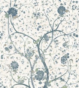 La Bourdonnais Mural by Anna French Blue La Bourdonnais Mural by Anna French Blue
