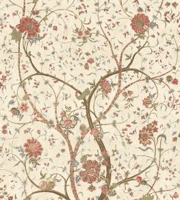 La Bourdonnais Mural by Anna French Red La Bourdonnais Mural by Anna French Red