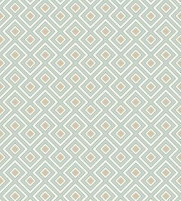 La Fiorentina Small Wallpaper by GP & J Baker Aqua La Fiorentina Small Wallpaper by GP & J Baker Aqua