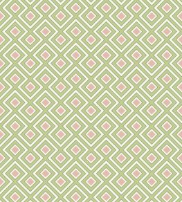 La Fiorentina Small Wallpaper by GP & J Baker Green/Blush