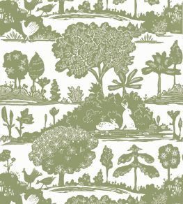 La Foret Wallpaper by Thibaut Sage La Foret Wallpaper by Thibaut Sage