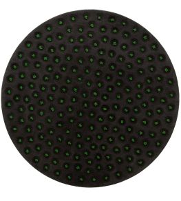 La Geria-Lanzarote Round Rug by GAN Charcoal La Geria-Lanzarote Round Rug by GAN Charcoal