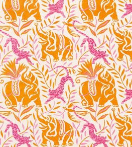 La Jungle Wallpaper by Christopher Farr Cloth Fuchsia La Jungle Wallpaper by Christopher Farr Cloth Fuchsia