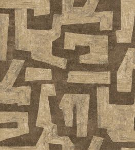 Labirinthos Wallpaper by Jannelli&Volpi Brown Labirinthos Wallpaper by Jannelli&Volpi Brown