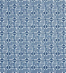 Labyrinth Velvet Fabric by Thibaut Navy Labyrinth Velvet Fabric by Thibaut Navy