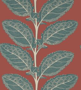 Lacinato Wallpaper by Thibaut Sunbaked