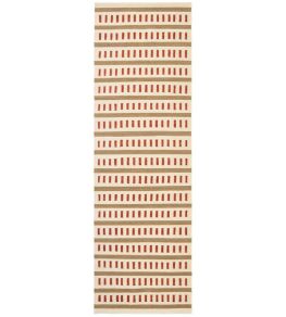 Ladakh Runner Rug by Chhatwal & Jonsson Off White/Beige/Rust Ladakh Runner Rug by Chhatwal & Jonsson Off White/Beige/Rust