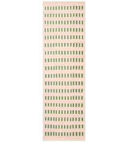 Ladakh Runner Rug by Chhatwal & Jonsson Off White/Cactus Green/Dusty Pink Ladakh Runner Rug by Chhatwal & Jonsson Off White/Cactus Green/Dusty Pink