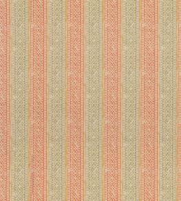 Ladbroke Stripe Fabric by Mulberry Home Red/Green