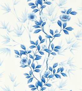 Lady Alford Wallpaper by Harlequin Porcelain / China Blue Lady Alford Wallpaper by Harlequin Porcelain / China Blue