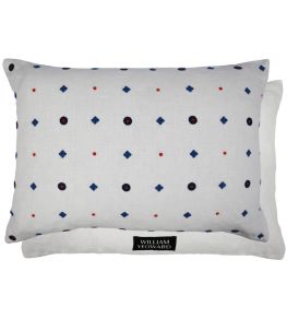 Laghu Pillow 20 x 14" by William Yeoward Indigo Laghu Pillow 20 x 14" by William Yeoward Indigo