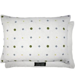 Laghu Pillow 20 x 14" by William Yeoward Sage Laghu Pillow 20 x 14" by William Yeoward Sage