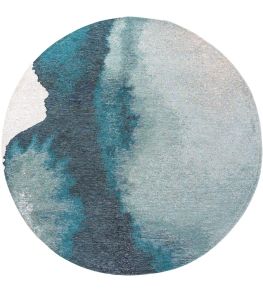 Lagoon Round Rug by Louis De Poortere Inkjet Lagoon Round Rug by Louis De Poortere Inkjet