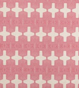 Laguna Fabric by Christopher Farr Cloth Hot Pink
