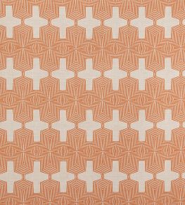 Laguna Fabric by Christopher Farr Cloth Orange