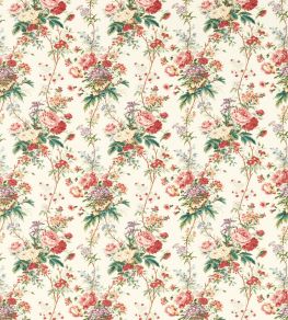 Lakeland Paradis Fabric by Sanderson Carmine Lakeland Paradis Fabric by Sanderson Carmine