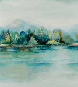 Lakeside Wallpaper by 1838 Wallcoverings Fern