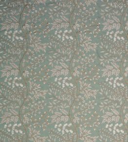 Lamballe Fabric by Nina Campbell Duck Egg